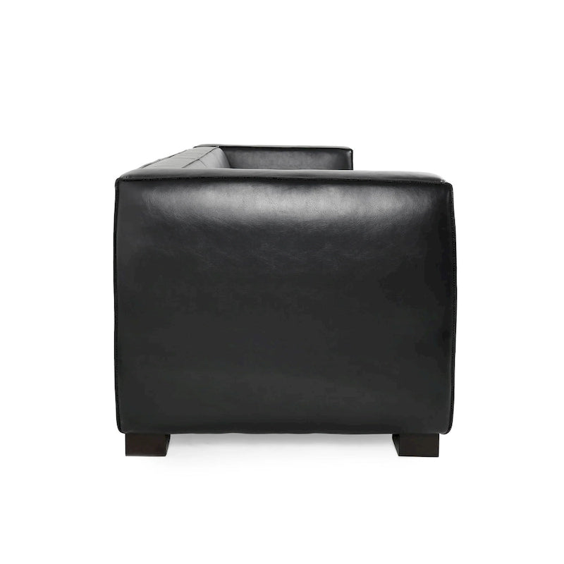 Canapé 3 places en similicuir Goyette par Christopher Knight Home