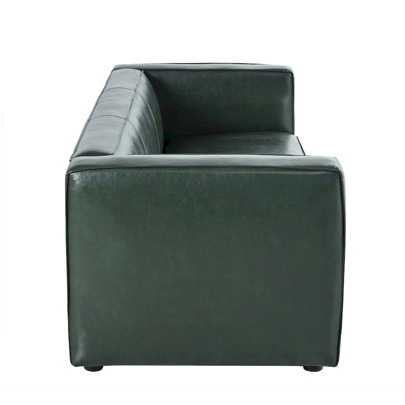 Canapé 3 places en similicuir Goyette par Christopher Knight Home