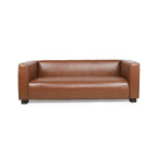 Canapé 3 places en similicuir Goyette par Christopher Knight Home