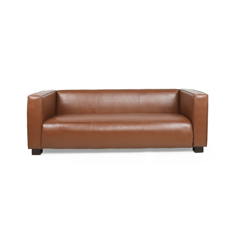 Canapé 3 places en similicuir Goyette par Christopher Knight Home