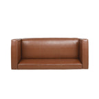 Canapé 3 places en similicuir Goyette par Christopher Knight Home