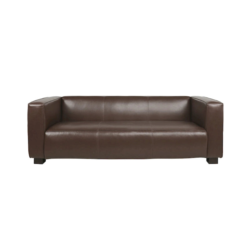 Canapé 3 places en similicuir Goyette par Christopher Knight Home