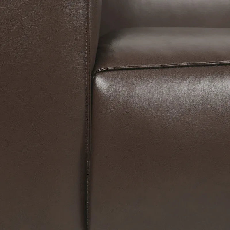 Canapé 3 places en similicuir Goyette par Christopher Knight Home