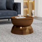 Tavolino da caffè Minkler Iron Hourglass di Christopher Knight Home