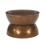 Tavolino da caffè Minkler Iron Hourglass di Christopher Knight Home
