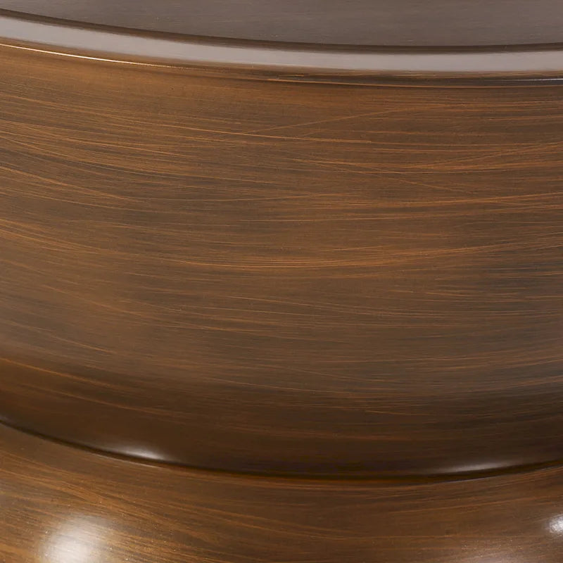 Tavolino da caffè Minkler Iron Hourglass di Christopher Knight Home