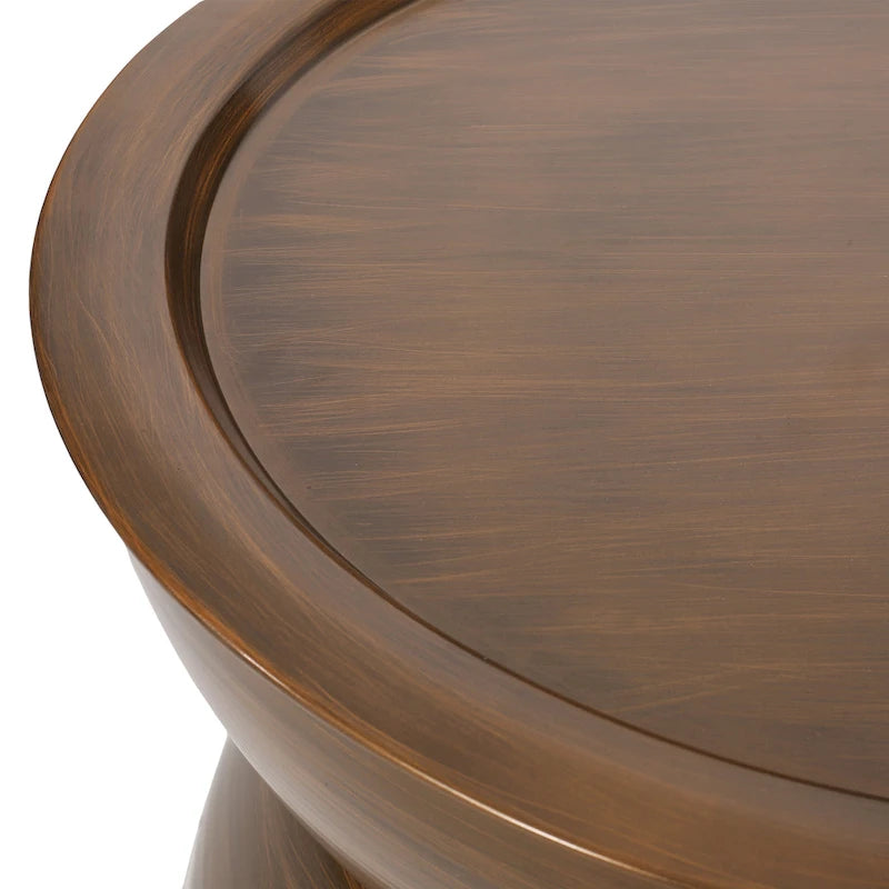 Tavolino da caffè Minkler Iron Hourglass di Christopher Knight Home