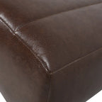 Chaise longue da interno imbottita Stillmore con cuciture a canale di Christopher Knight Home