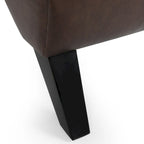 Chaise longue da interno imbottita Stillmore con cuciture a canale di Christopher Knight Home