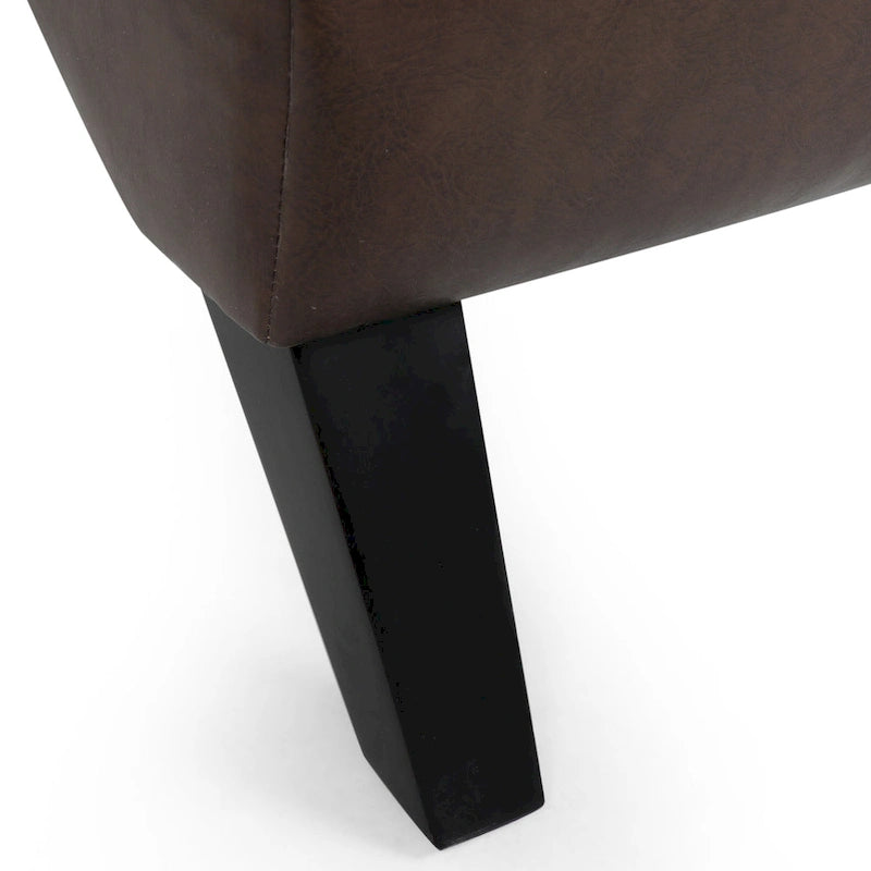 Chaise longue da interno imbottita Stillmore con cuciture a canale di Christopher Knight Home