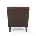 Chaise longue da interno imbottita Stillmore con cuciture a canale di Christopher Knight Home