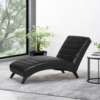 Chaise longue da interno imbottita Stillmore con cuciture a canale di Christopher Knight Home
