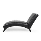 Chaise longue da interno imbottita Stillmore con cuciture a canale di Christopher Knight Home