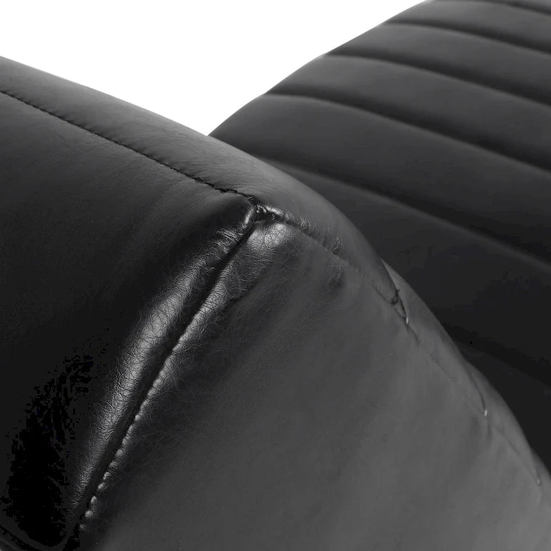 Chaise longue da interno imbottita Stillmore con cuciture a canale di Christopher Knight Home