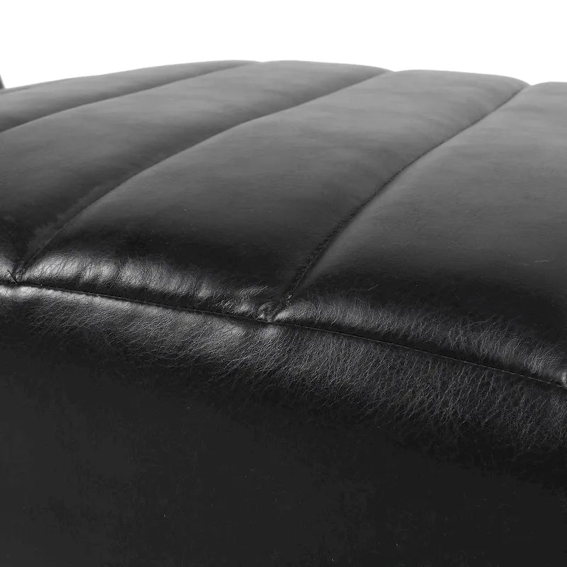 Chaise longue da interno imbottita Stillmore con cuciture a canale di Christopher Knight Home