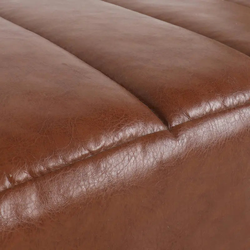 Chaise longue da interno imbottita Stillmore con cuciture a canale di Christopher Knight Home