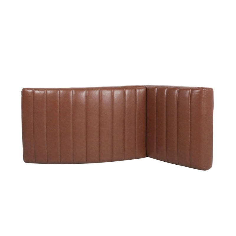 Chaise longue da interno imbottita Stillmore con cuciture a canale di Christopher Knight Home