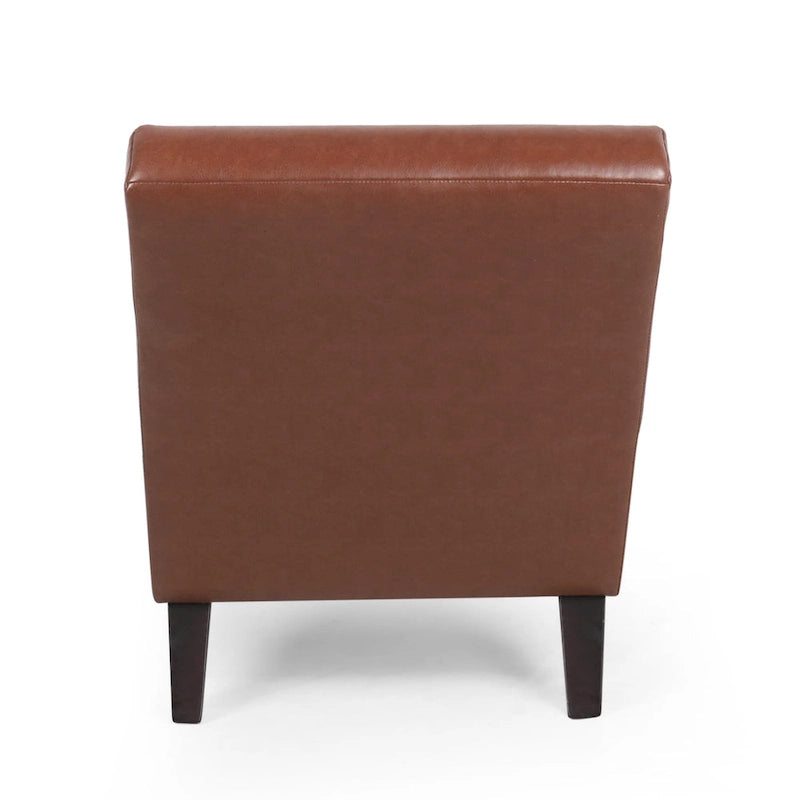 Chaise longue da interno imbottita Stillmore con cuciture a canale di Christopher Knight Home