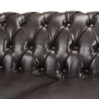 Divano Chesterfield capitonné in ecopelle Parksley di Christopher Knight Home