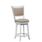Sgabello da bar girevole da 24 pollici Simple Living French Country, altezza bancone