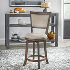 Sgabello da bar girevole da 24 pollici Simple Living French Country, altezza bancone