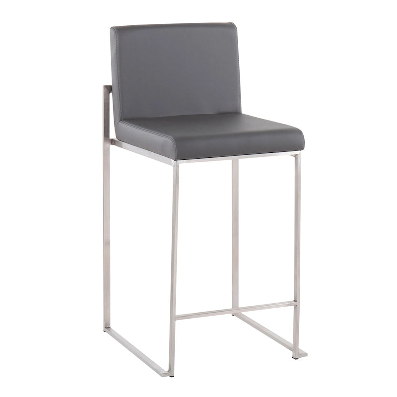 Tabouret de comptoir haut Silver Orchid Forrest - Lot de 2