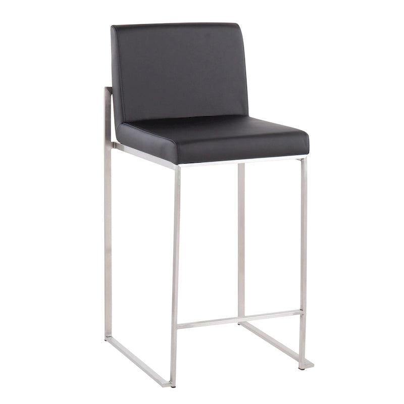 Tabouret de comptoir haut Silver Orchid Forrest - Lot de 2