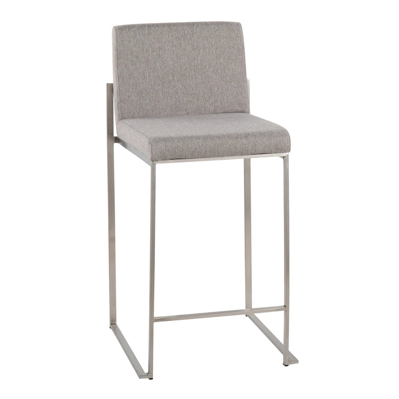 Tabouret de comptoir haut Silver Orchid Forrest - Lot de 2