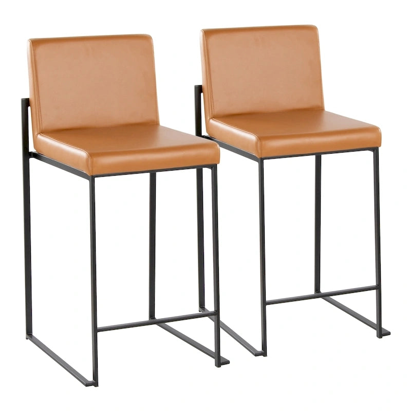 Sgabello da bancone alto Silver Orchid Forrest - Set da 2