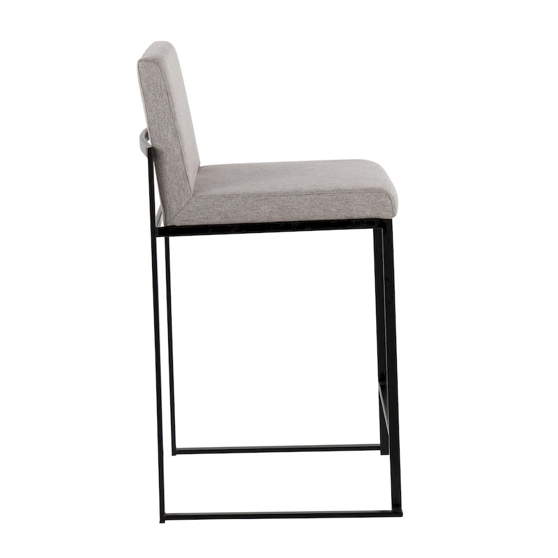Sgabello da bancone alto Silver Orchid Forrest - Set da 2