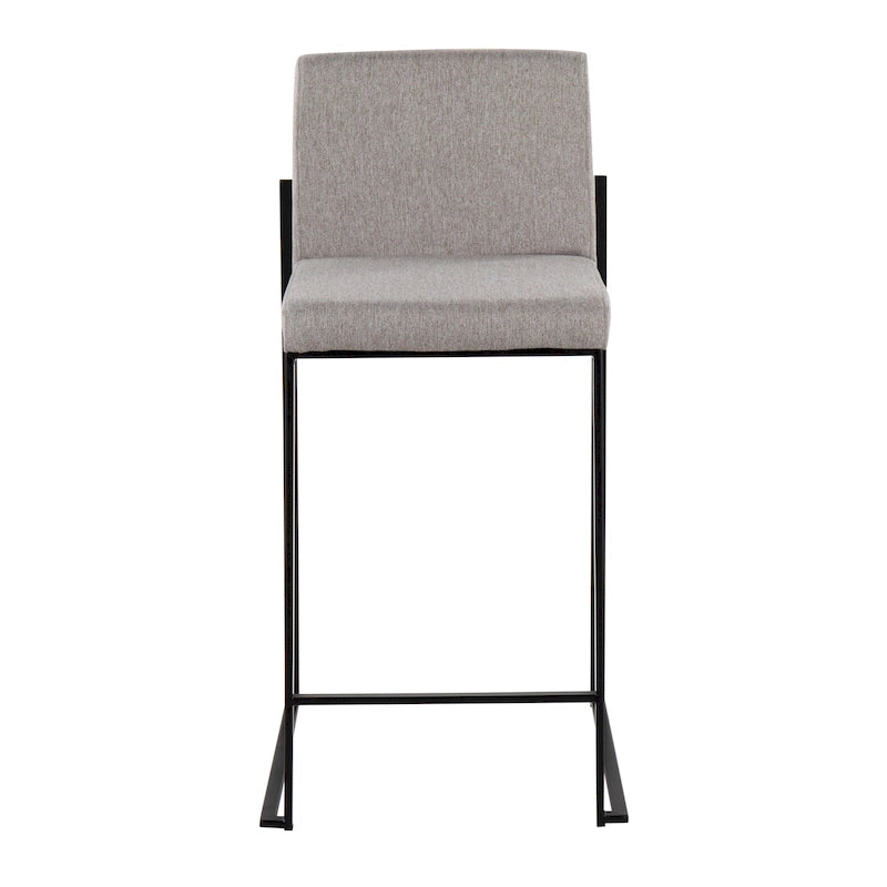 Sgabello da bancone alto Silver Orchid Forrest - Set da 2
