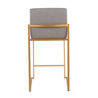 Sgabello da bancone alto Silver Orchid Forrest - Set da 2