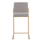 Sgabello da bancone alto Silver Orchid Forrest - Set da 2