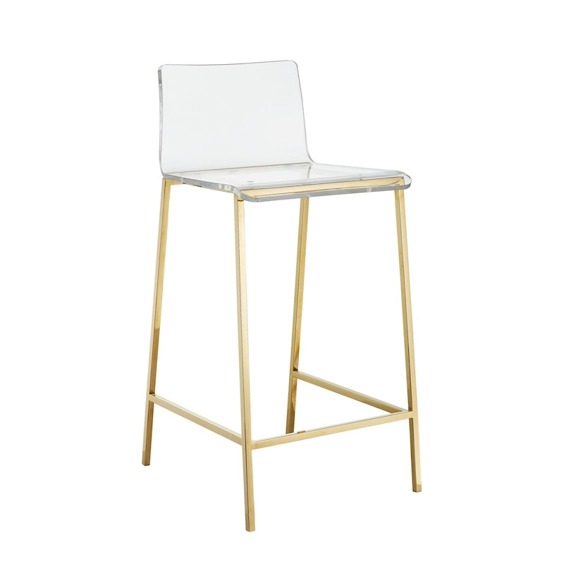 Sgabelli da Bar Astrid in Acrilico 66 cm