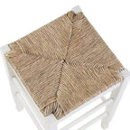 Sgabello da bar quadrato Slaot Woven da 29 pollici