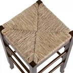 Sgabello da bar quadrato Slaot Woven da 29 pollici