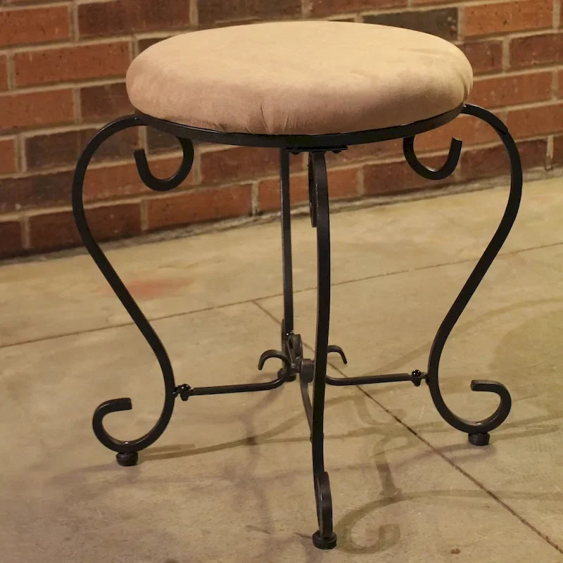 Tabouret de coiffeuse Cambridge avec coussin