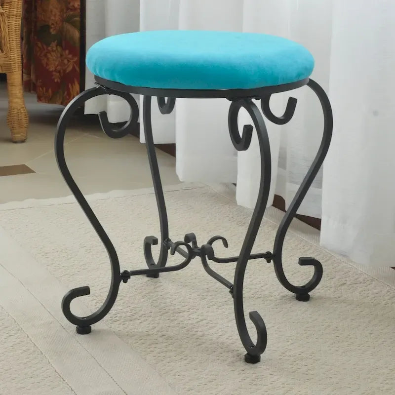 Tabouret de coiffeuse Cambridge avec coussin