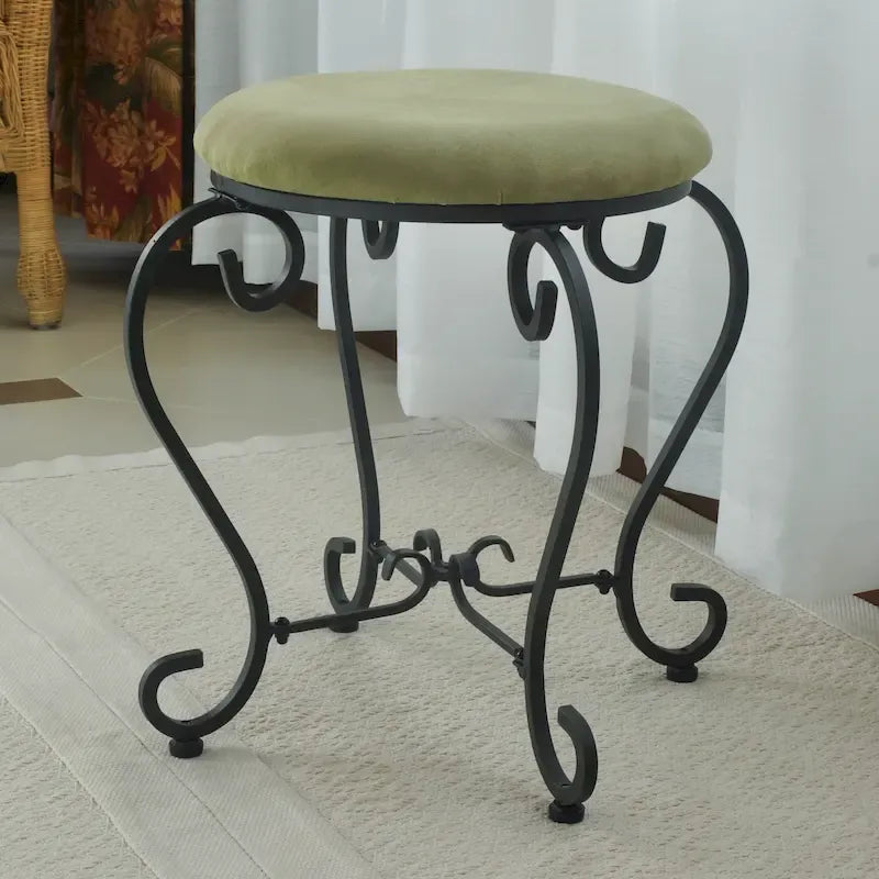 Tabouret de coiffeuse Cambridge avec coussin