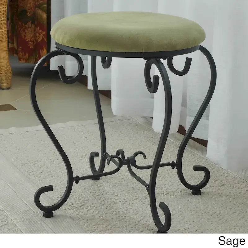 Tabouret de coiffeuse Cambridge avec coussin