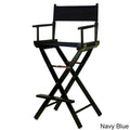 Chaise de réalisateur 30 pouces à armature noire