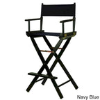 Chaise de réalisateur 30 pouces à armature noire