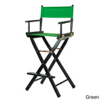Chaise de réalisateur 30 pouces à armature noire