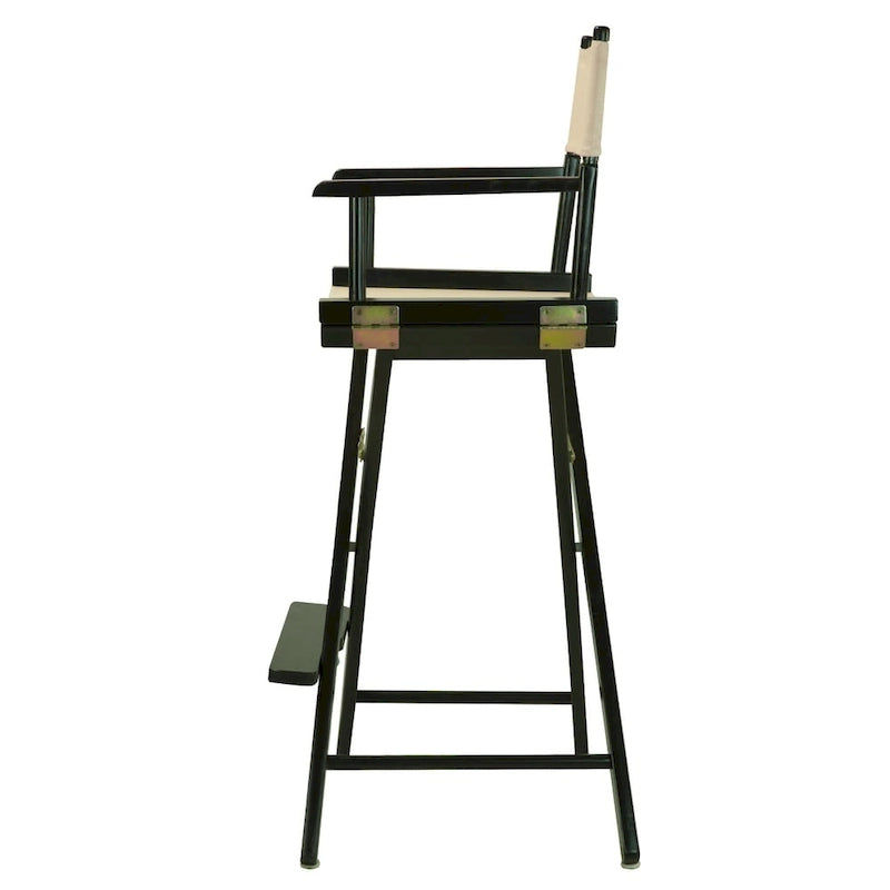 Chaise de réalisateur 30 pouces à armature noire