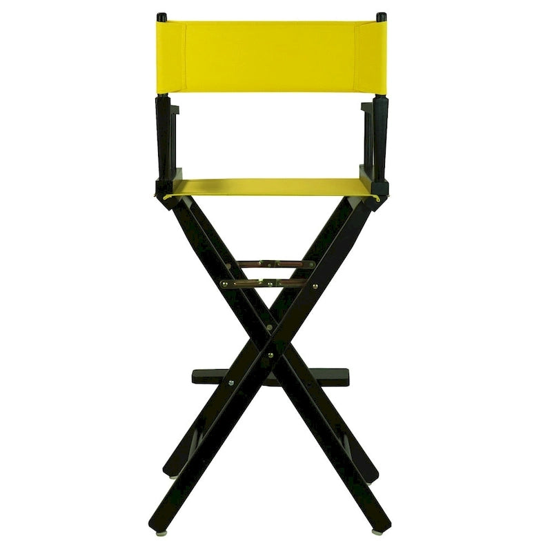 Chaise de réalisateur 30 pouces à armature noire