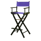 Chaise de réalisateur 30 pouces à armature noire