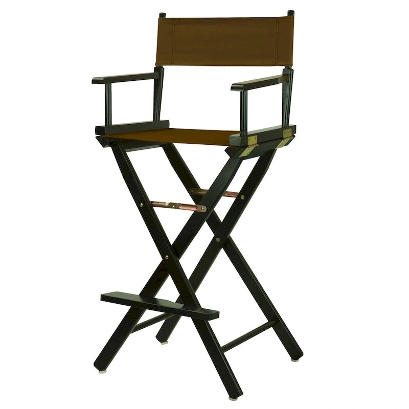 Chaise de réalisateur 30 pouces à armature noire