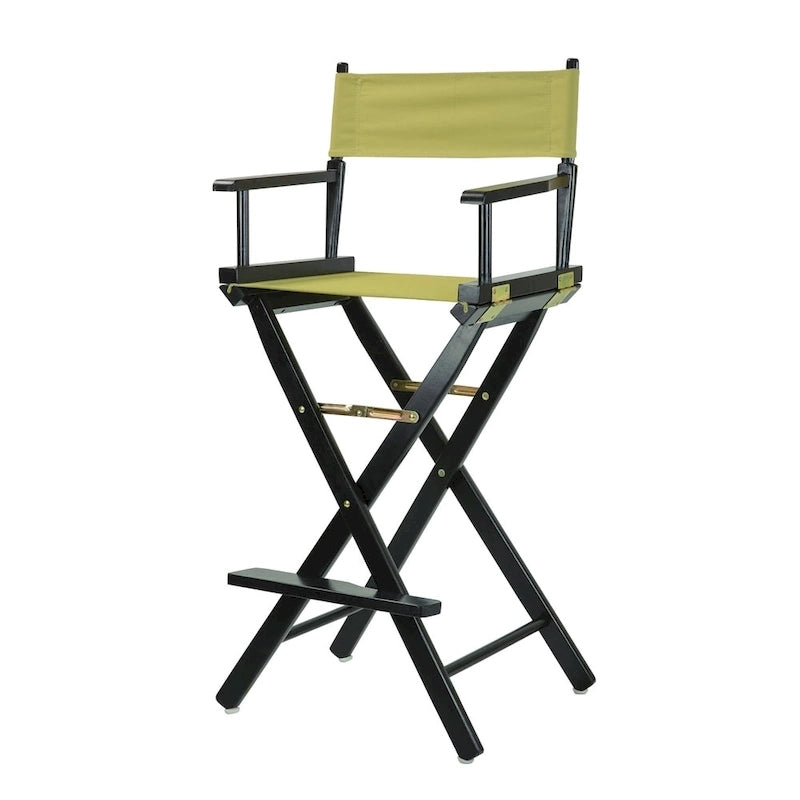 Chaise de réalisateur 30 pouces à armature noire
