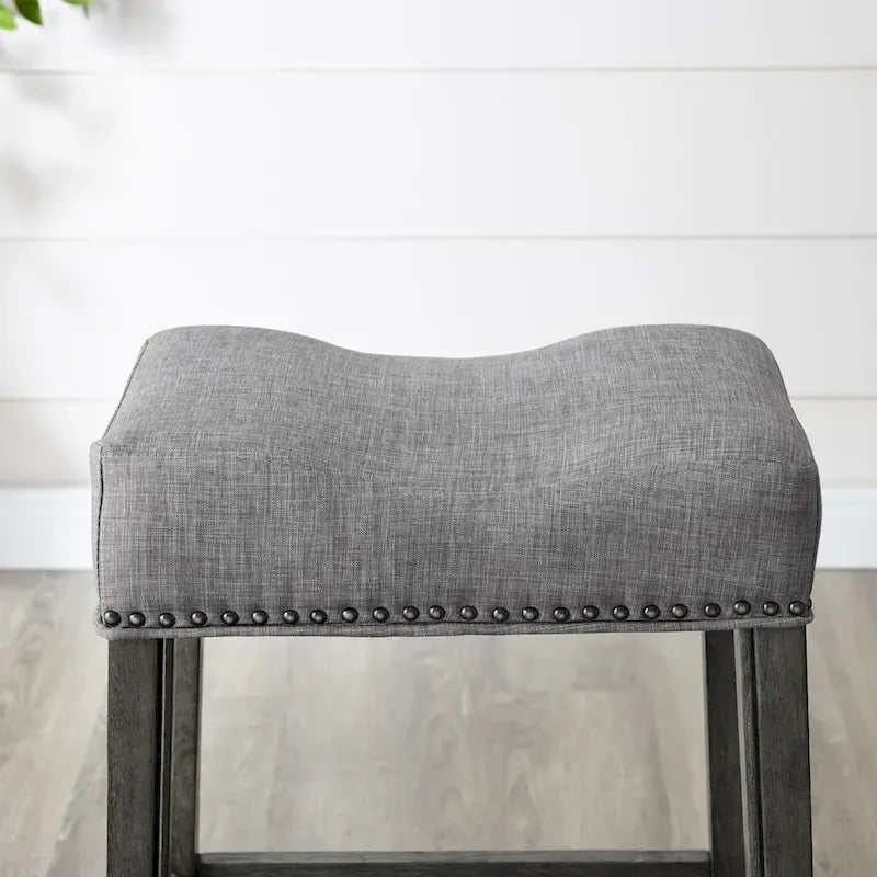Tabourets de bar sans dossier en forme de selle The Gray Barn Barish (lot de 2)