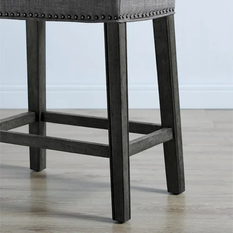 Tabourets de bar sans dossier en forme de selle The Gray Barn Barish (lot de 2)